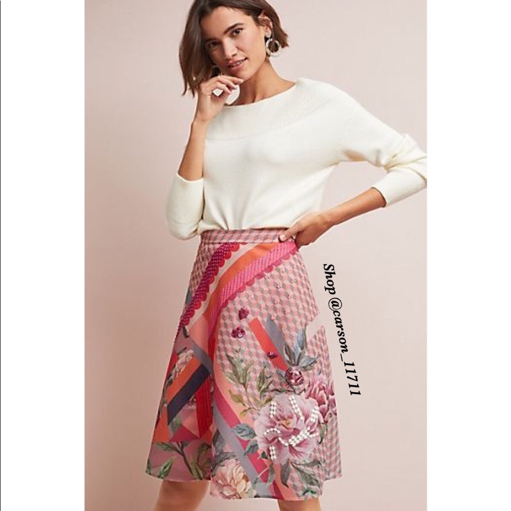 🦄Rare NWT Anthropologie Rowan Skirt